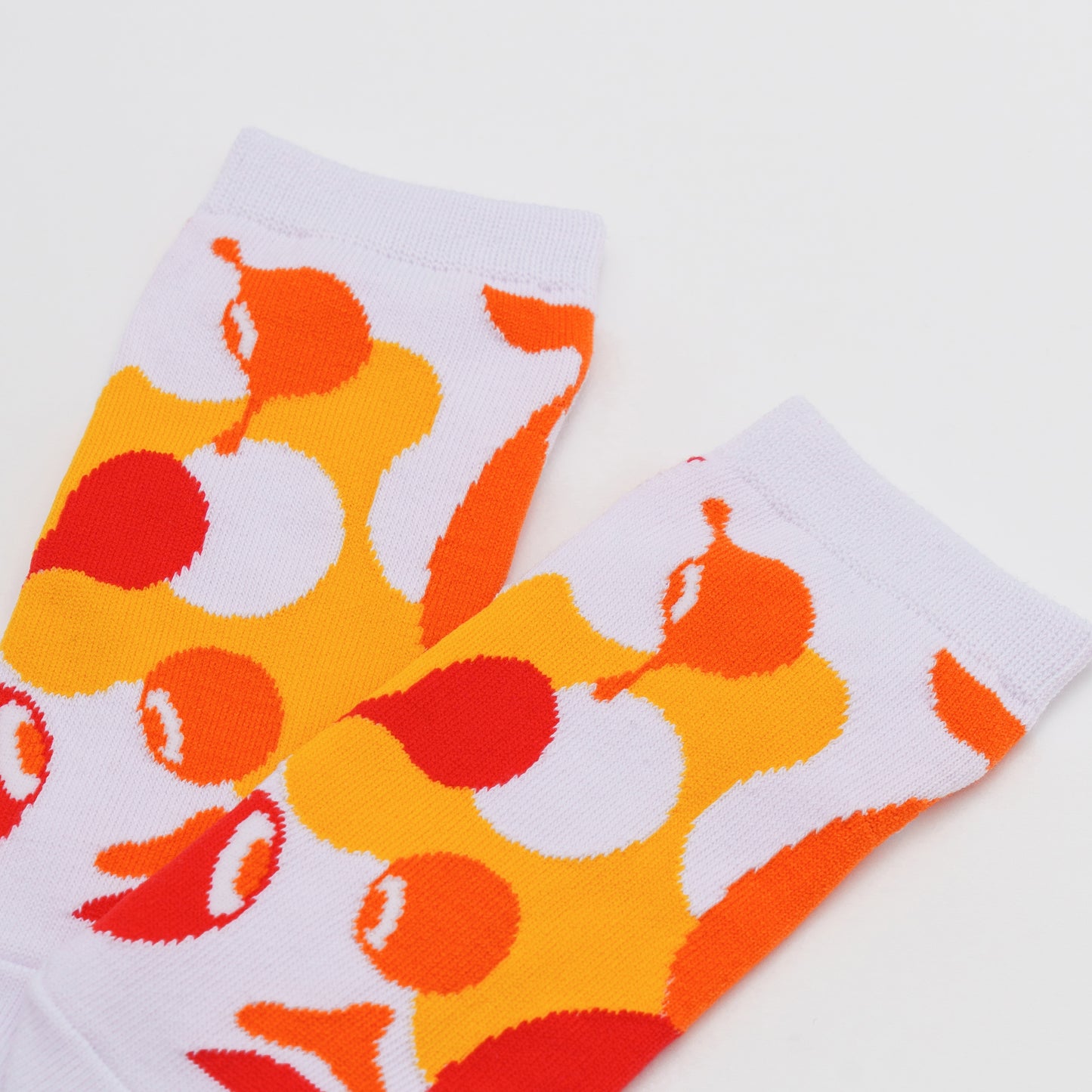 EXPO2025 ミャクミャク ソックス WORLD柄 オレンジ23-25cm LADIES