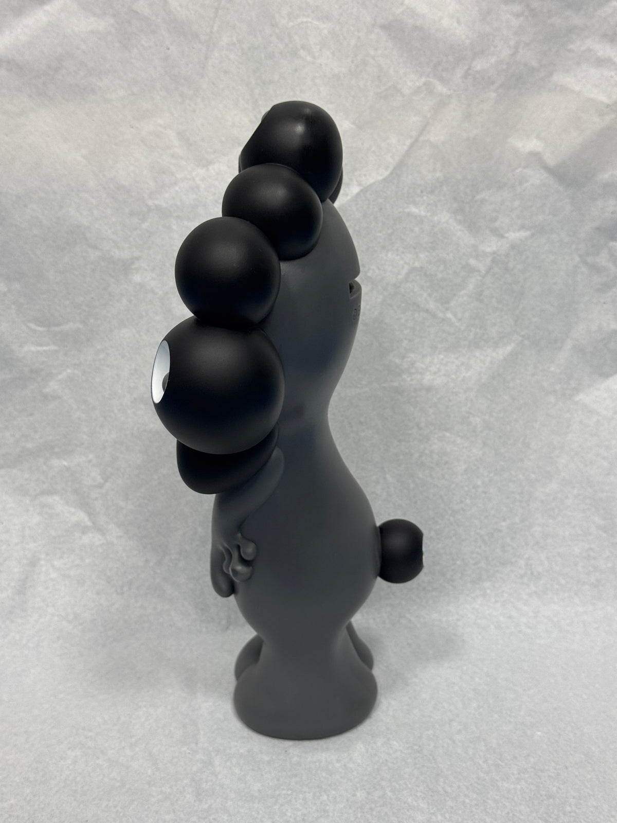 ソフビ貯金箱 モノクロ