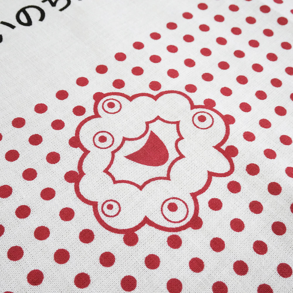 EXPO2025 ミャクミャク ハチマキ手ぬぐい 豆絞り