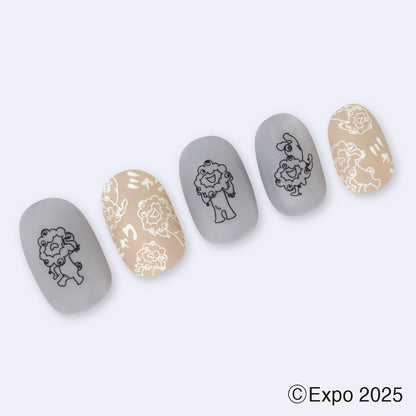 EXPO2025　ミャクミャク　ネイルシール２