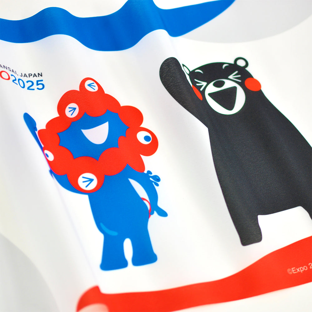 EXPO2025　ミャクミャク　くまモン　応援フラッグ