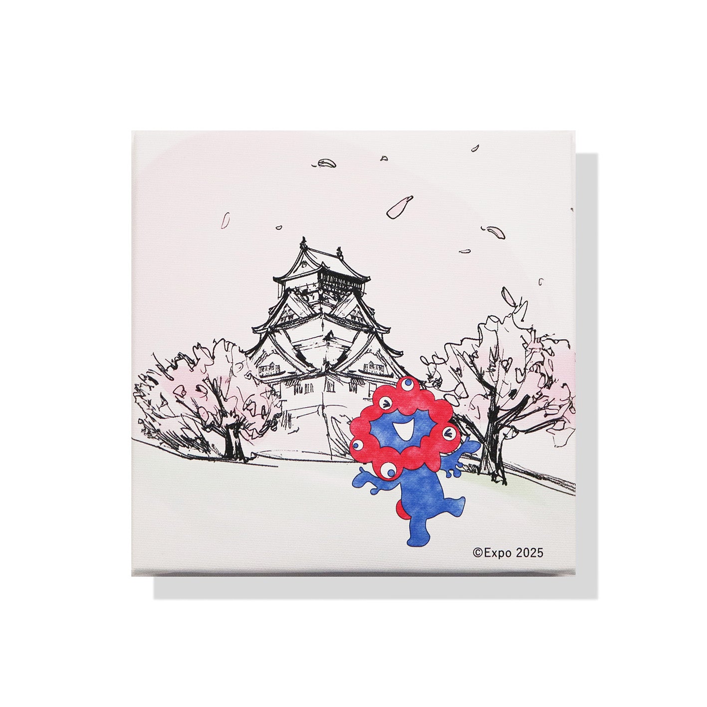 EXPO2025　ミャクミャク　キャンバスジクレー和シリーズ　「春」SO号