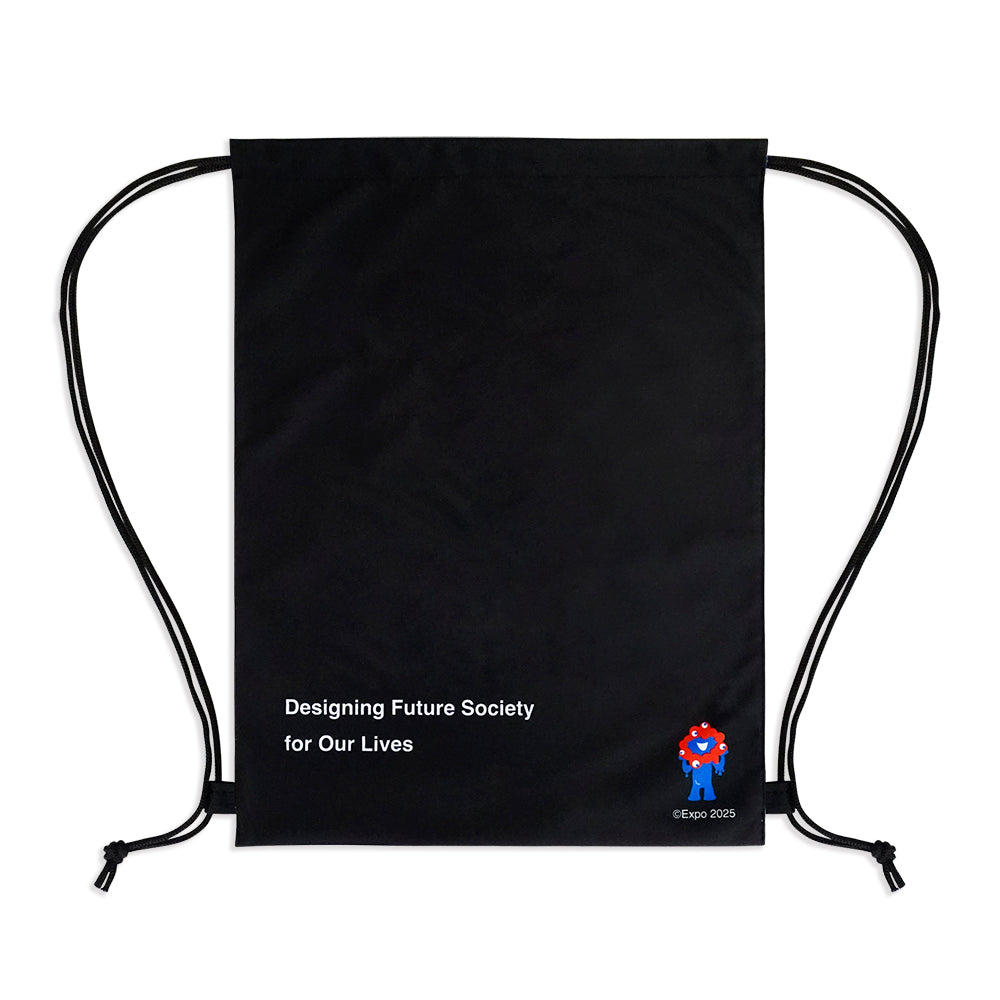 EXPO2025　ミャクミャク　ナップザック　Mid century 黒