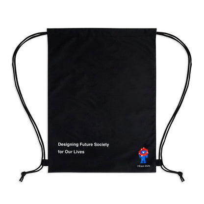 EXPO2025　ミャクミャク　ナップザック　Mid century 黒