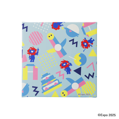 EXPO2025　ミャクミャク　キャンバスジクレー印刷　レトロポップ1　SO号