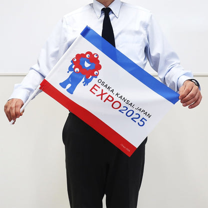 EXPO2025　応援フラッグ　ミャクミャク