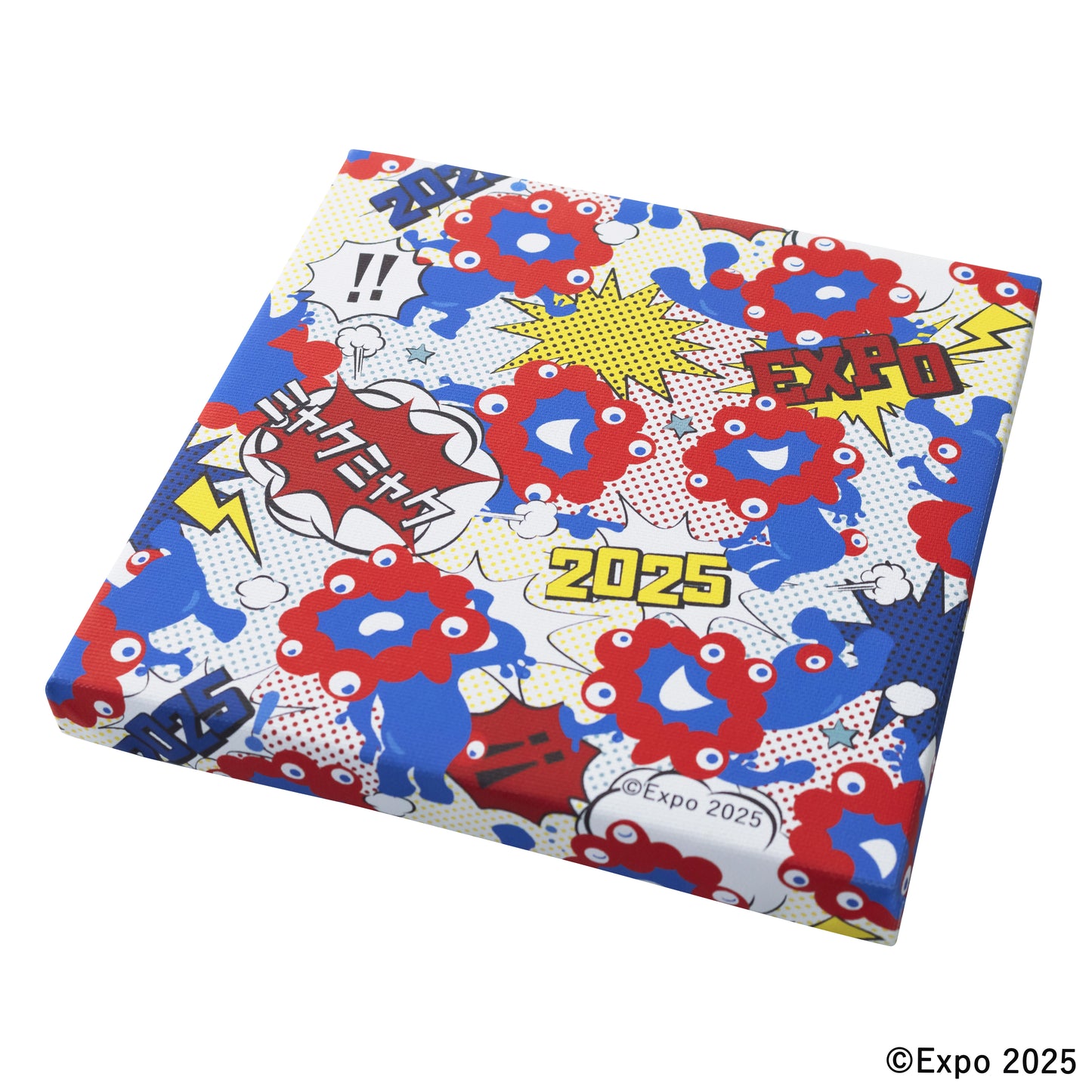 EXPO2025　ミャクミャク　キャンバスジクレー印刷　ポップアートSO号