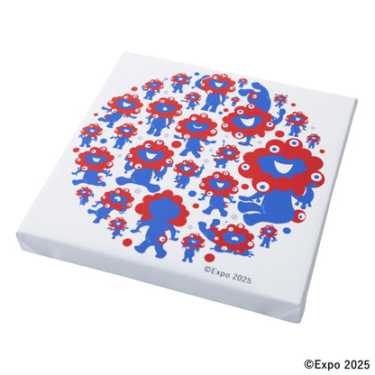 EXPO2025　ミャクミャク　キャンバスジクレー印刷　集合SO号