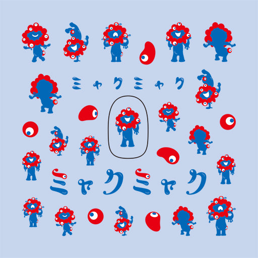 EXPO2025　ミャクミャク　ネイルシール１