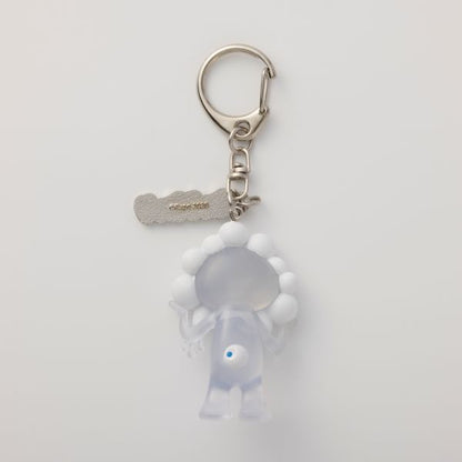 EXPO2025 立体PVCキーホルダープレート付き透明白