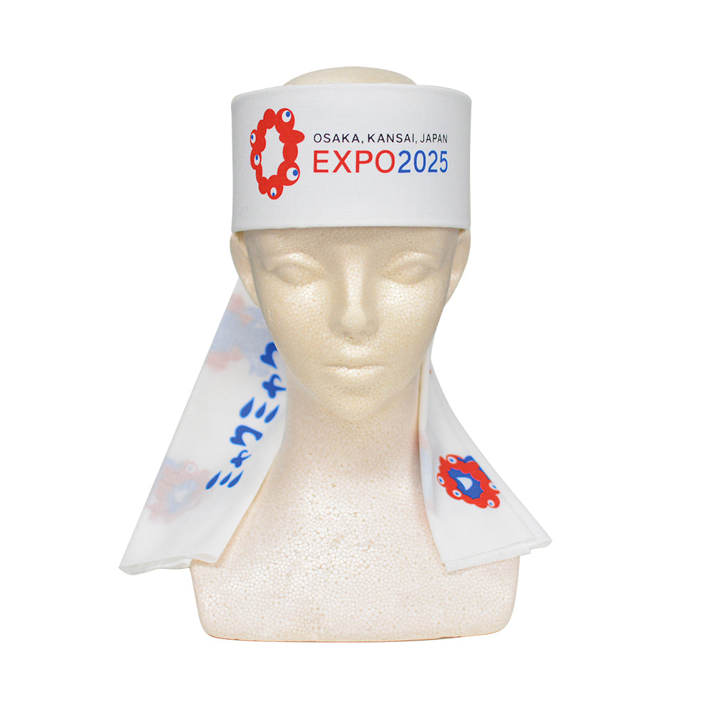 EXPO2025　ミャクミャク　ハチマキ手ぬぐい　各種ポーズ