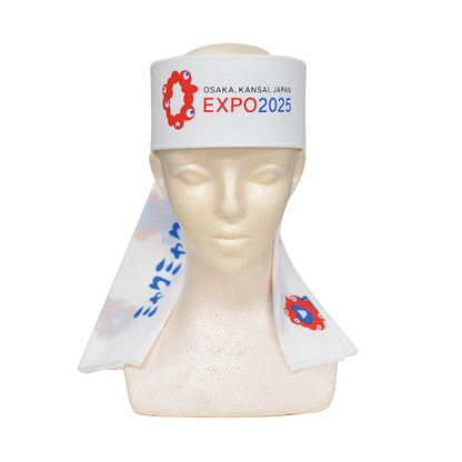 EXPO2025　ミャクミャク　ハチマキ手ぬぐい　各種ポーズ
