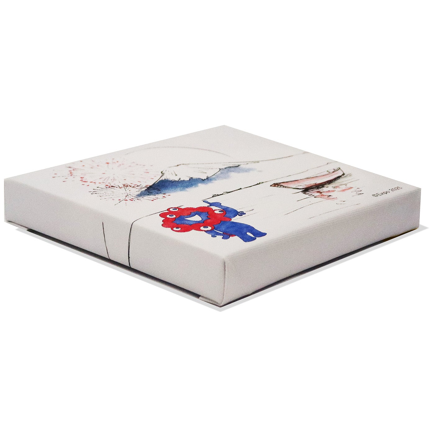 EXPO2025　ミャクミャク　キャンバスジクレー和シリーズ　「夏」SO号