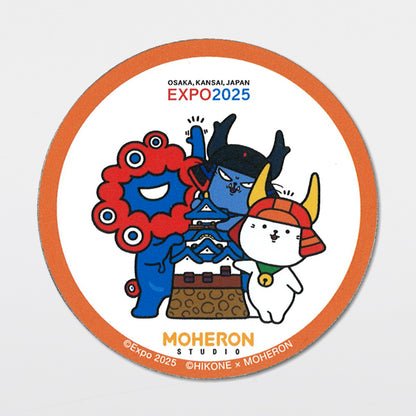 EXPO2025　ミャクミャク　【ひこにゃん】　マグネットステッカーB