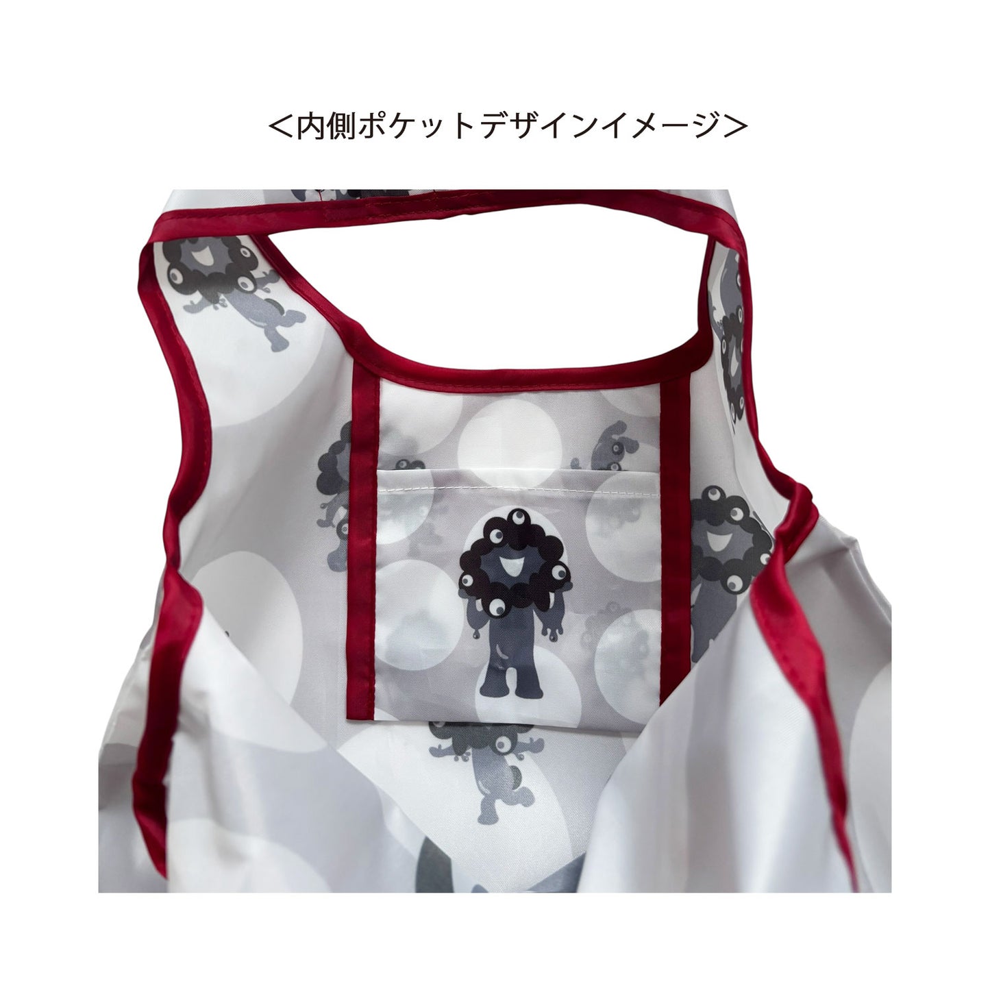 EXPO2025 ミャクミャク ショピングバッグS ドット 黒 SMA/194