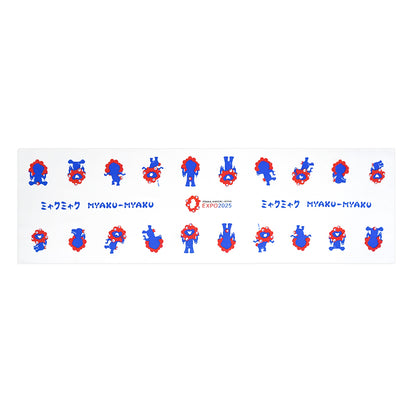 EXPO2025　ミャクミャク　ハチマキ手ぬぐい　各種ポーズ