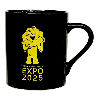 EXPO2025　ミャクミャク　マグカップ（BK)
