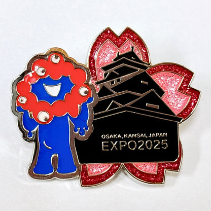 EXPO2025 ミャクミャク ピンバッジ OKK/048　お城
