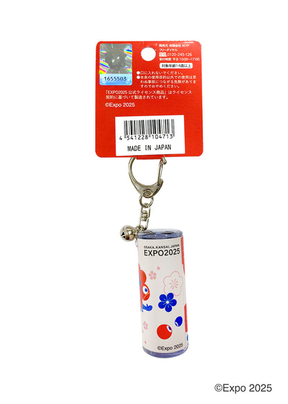 EXPO2025　万華鏡キーホルダー　和柄ピンク