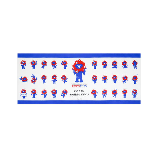 EXPO2025　ミャクミャク　手ぬぐい　各種ポーズ