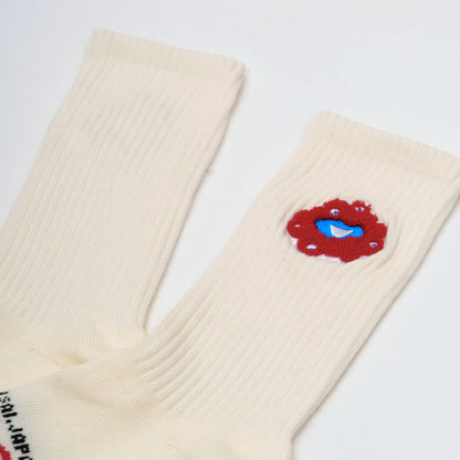 EXPO2025　ミャクミャク　ソックス　相良刺繍　25-27cm　MENS