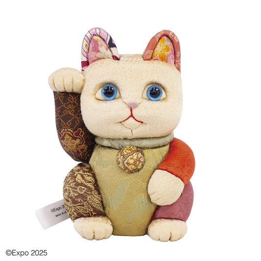 EXPO2025　SDGS　招き猫木目込み人形