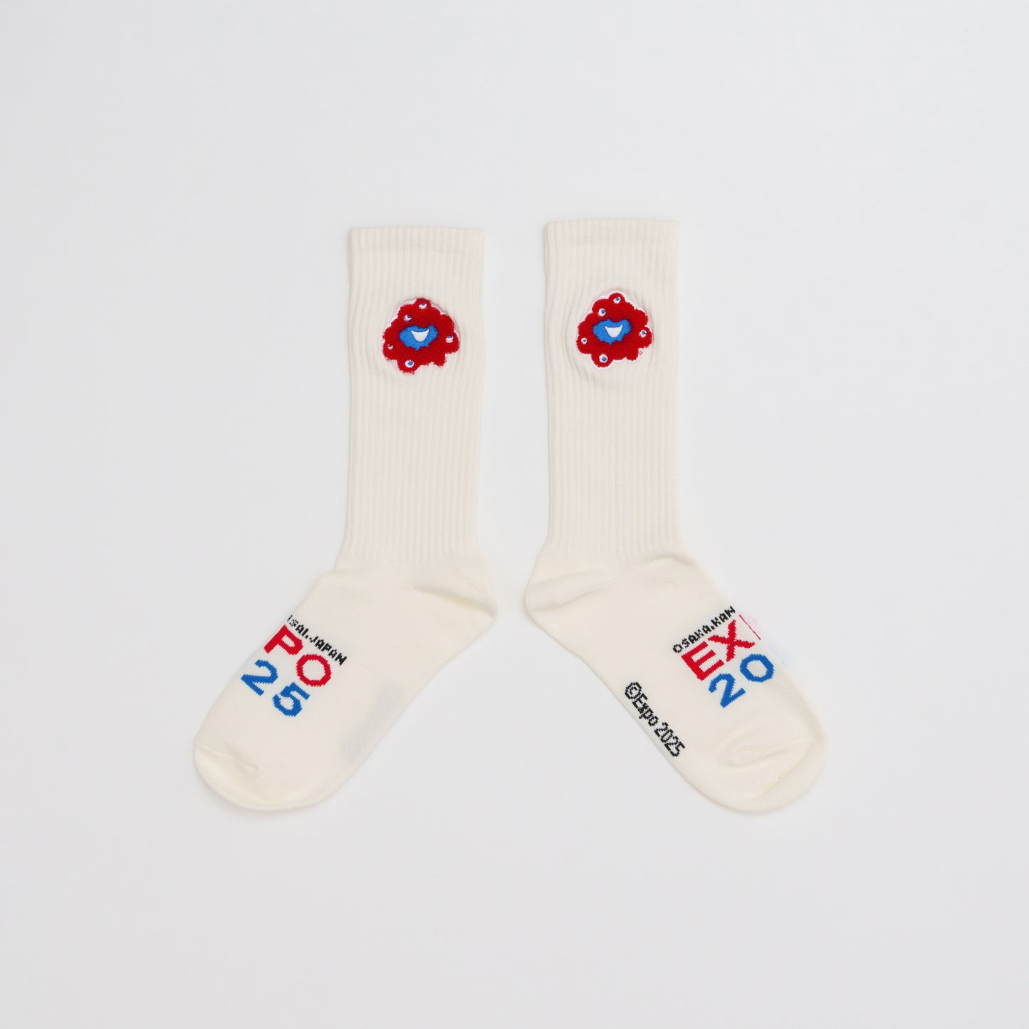 EXPO2025　ミャクミャク　ソックス　相良刺繍　23-25cm　LADIES