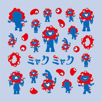 EXPO2025　ミャクミャク　レジンシール