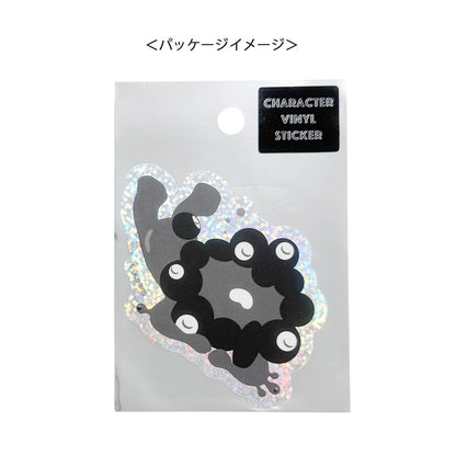EXPO2025　ミャクミャクステッカー　スリープ黒　SMA/217