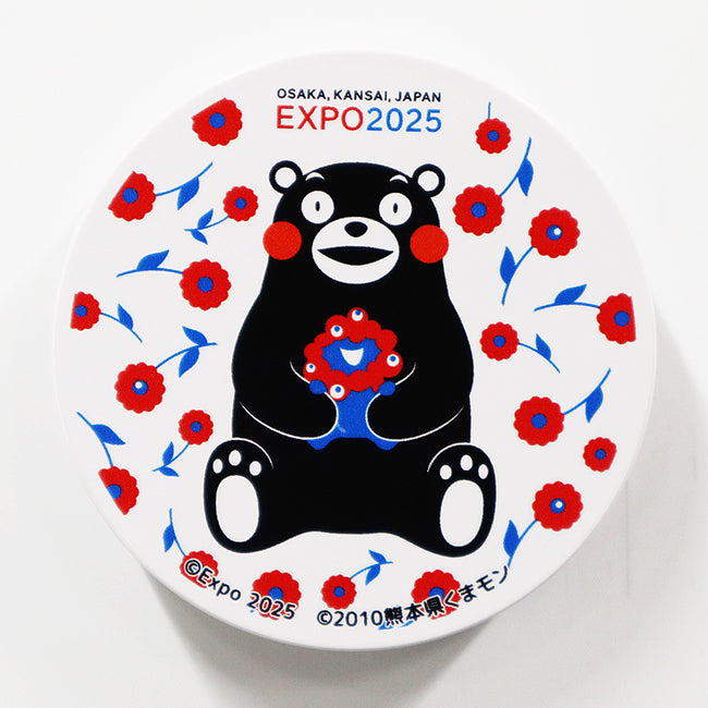 EXPO2025　ミャクミャク　【くまモン】　丸型マグネットクリップC