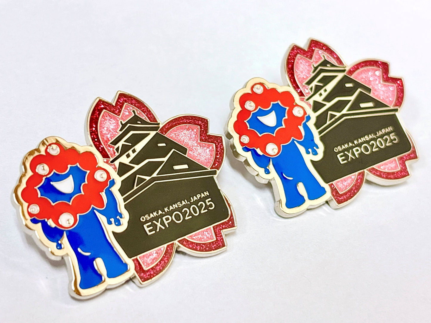 EXPO2025 ミャクミャク ピンバッジ OKK/048　お城
