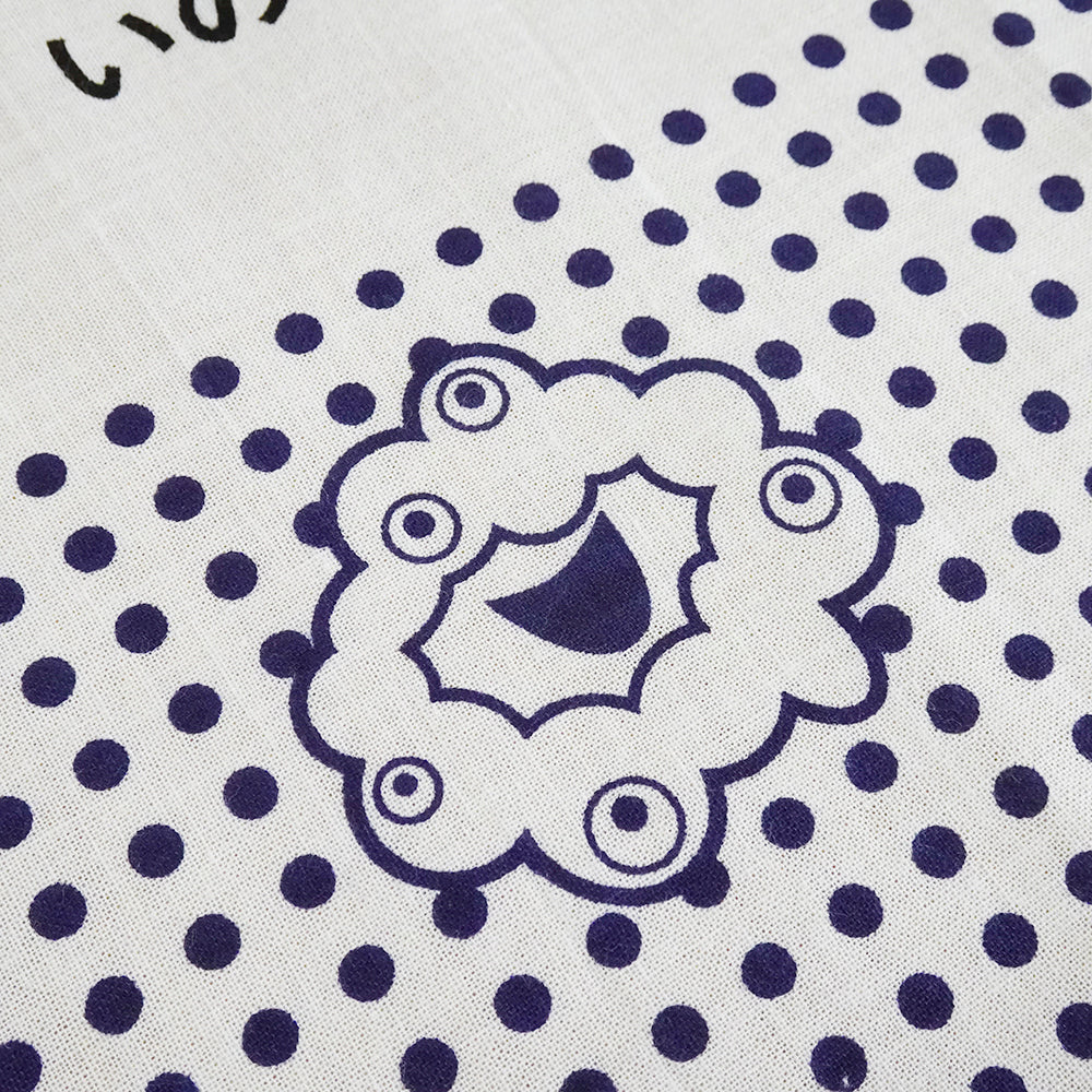 EXPO2025　ミャクミャク　ハチマキ手ぬぐい　豆絞り　