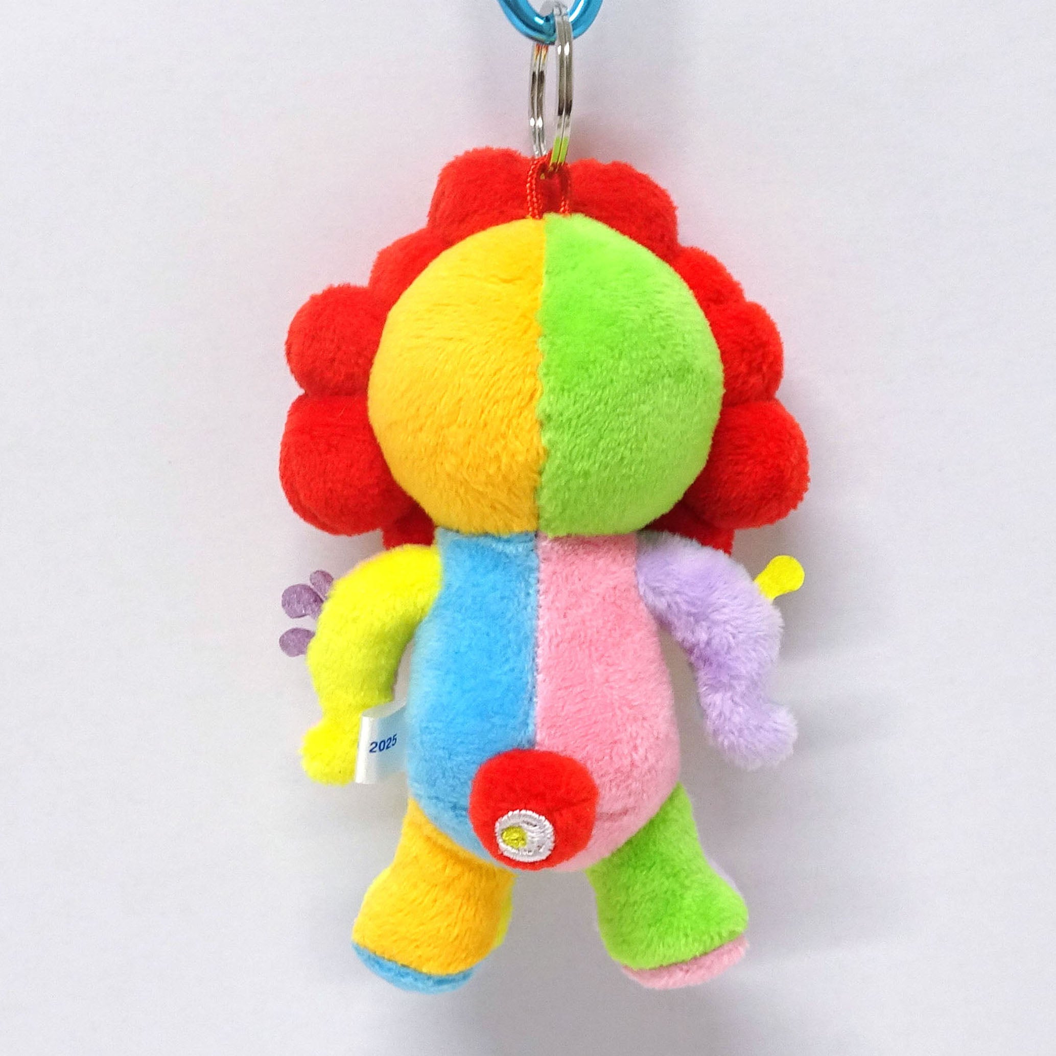 EXPO2025 ミャクミャク カラビナ付きマスコット(びっくり) レインボー