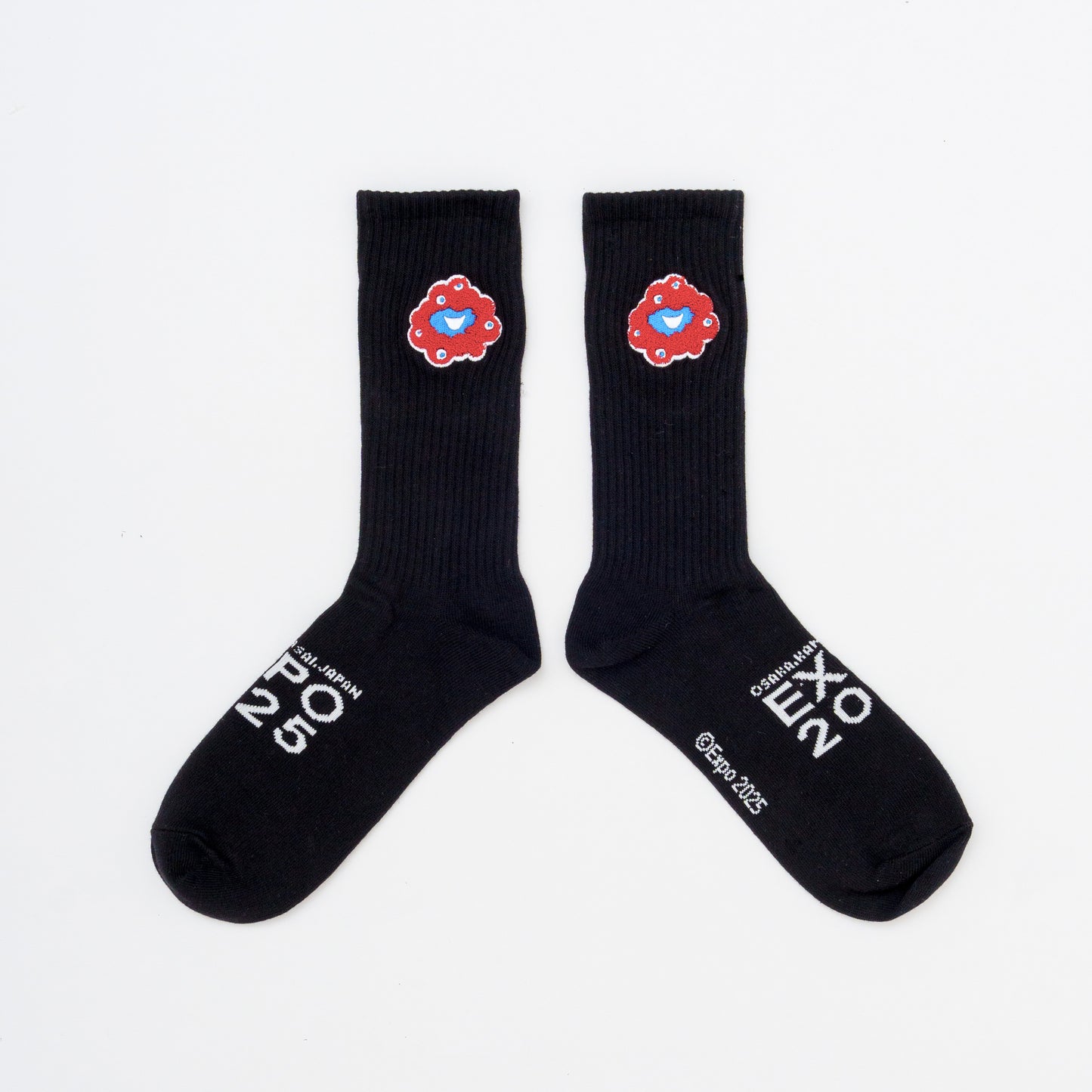 EXPO2025　ミャクミャク　ソックス　相良刺繍　25-27cm　MENS