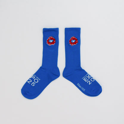 EXPO2025　ミャクミャク　ソックス　相良刺繍　23-25cm　LADIES