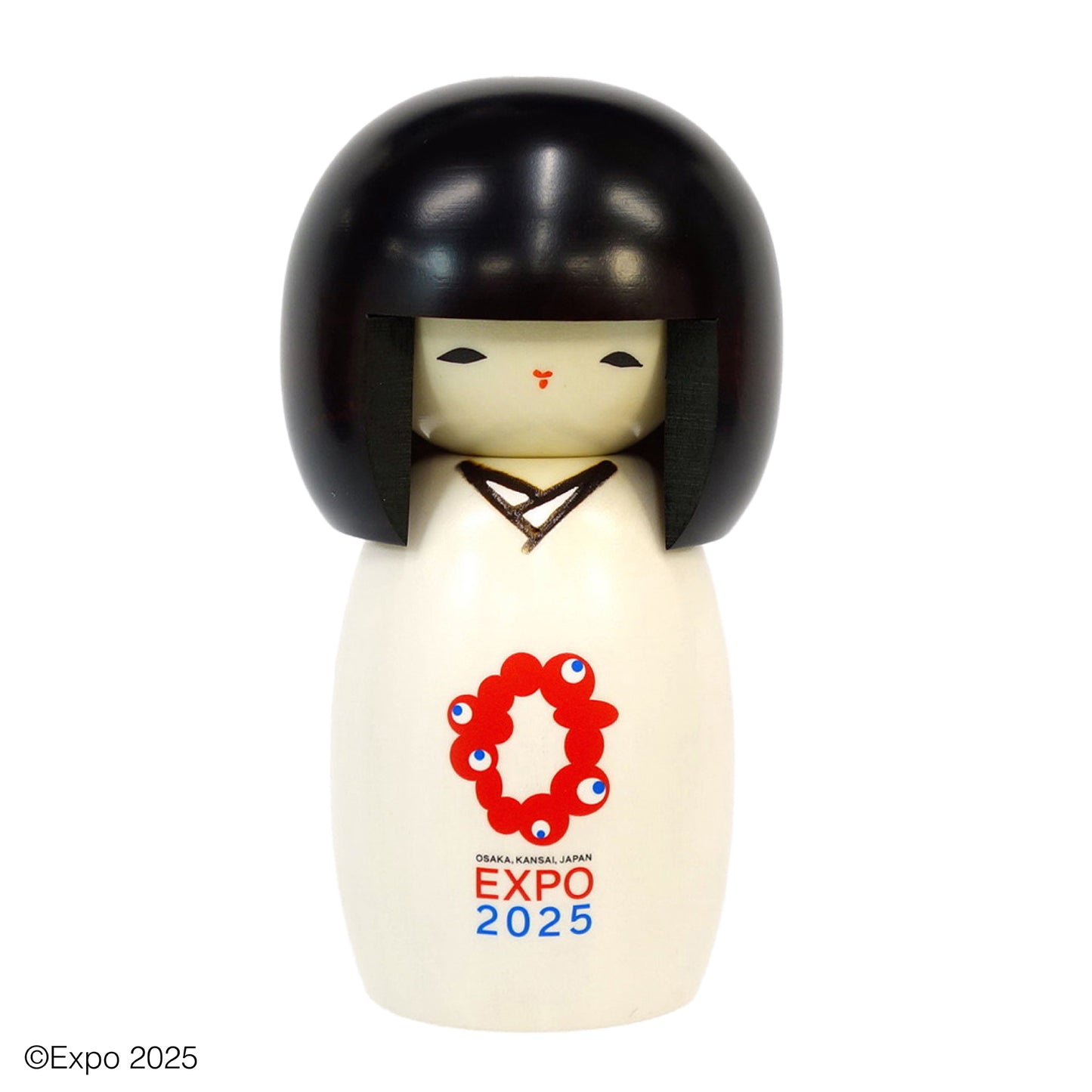 EXPO2025　おかっぱこけし白