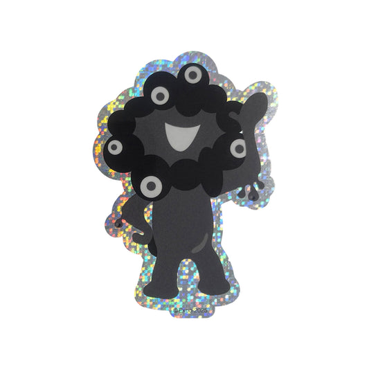 EXPO2025　ミャクミャクステッカーハロー　黒　SMA/214