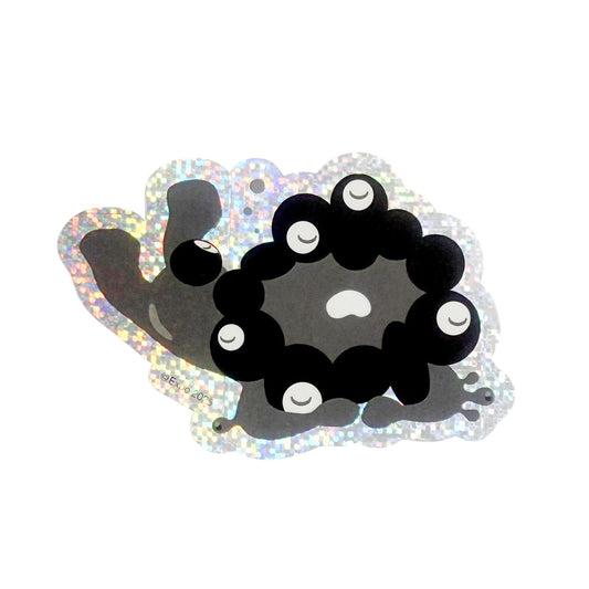 EXPO2025　ミャクミャクステッカー　スリープ黒　SMA/217