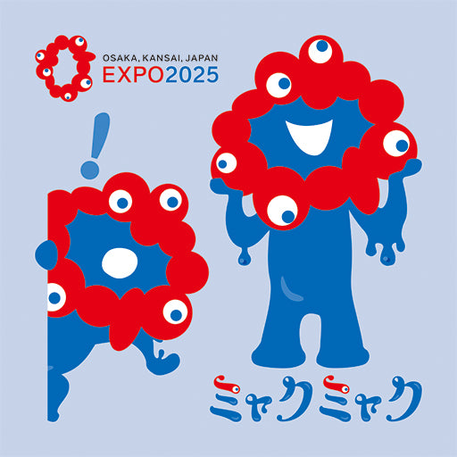EXPO2025　ミャクミャク　はがせるシール
