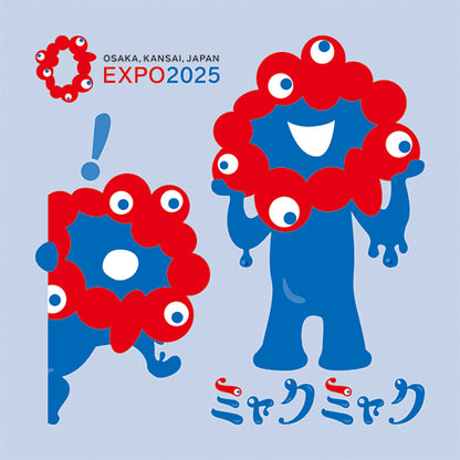 EXPO2025　ミャクミャク　はがせるシール