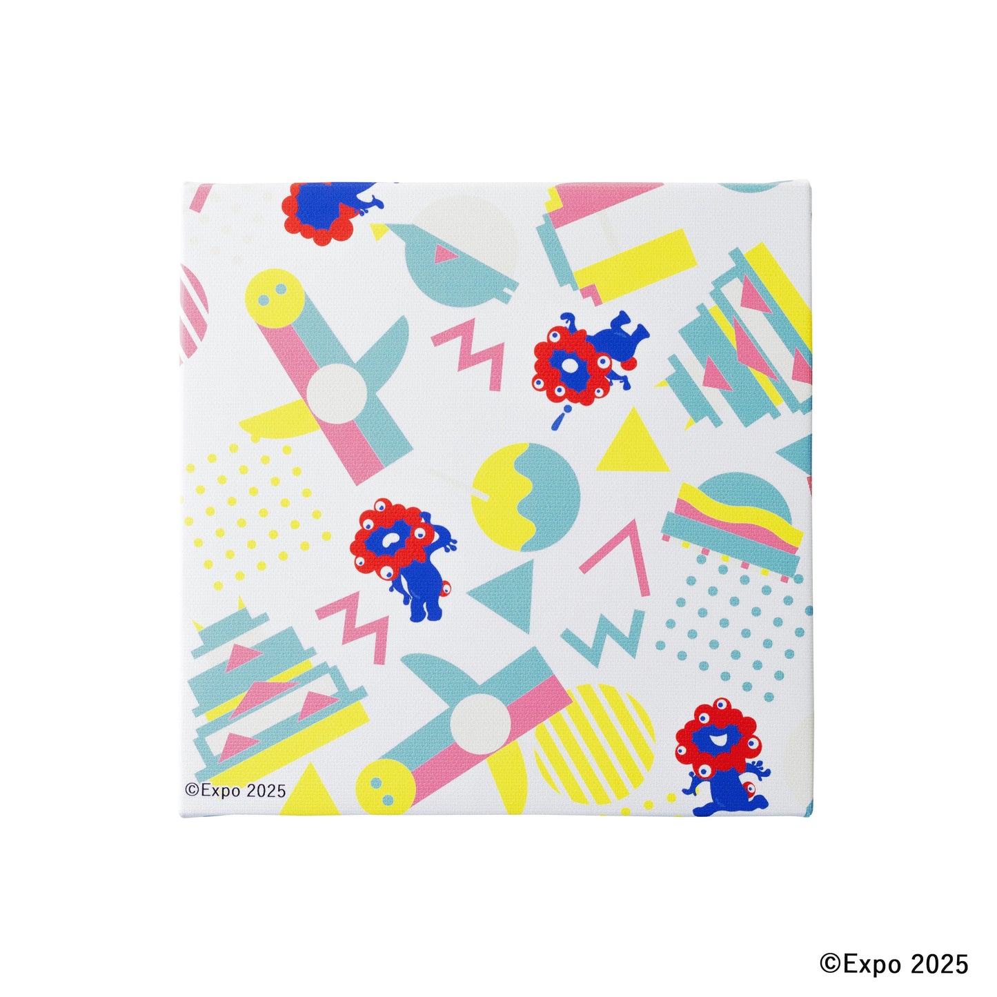 EXPO2025　ミャクミャク　キャンバスジクレー印刷　レトロポップ2　SO号