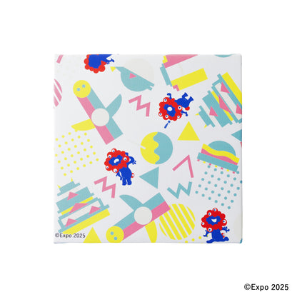 EXPO2025　ミャクミャク　キャンバスジクレー印刷　レトロポップ2　SO号