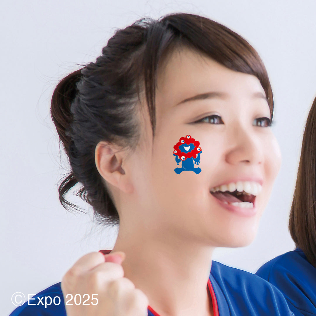 EXPO2025　ミャクミャク　フェイス＆ボディシール