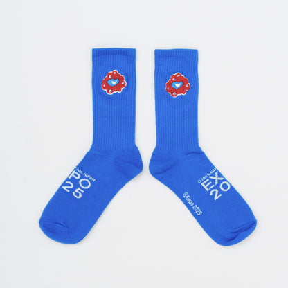 EXPO2025　ミャクミャク　ソックス　相良刺繍　25-27cm　MENS