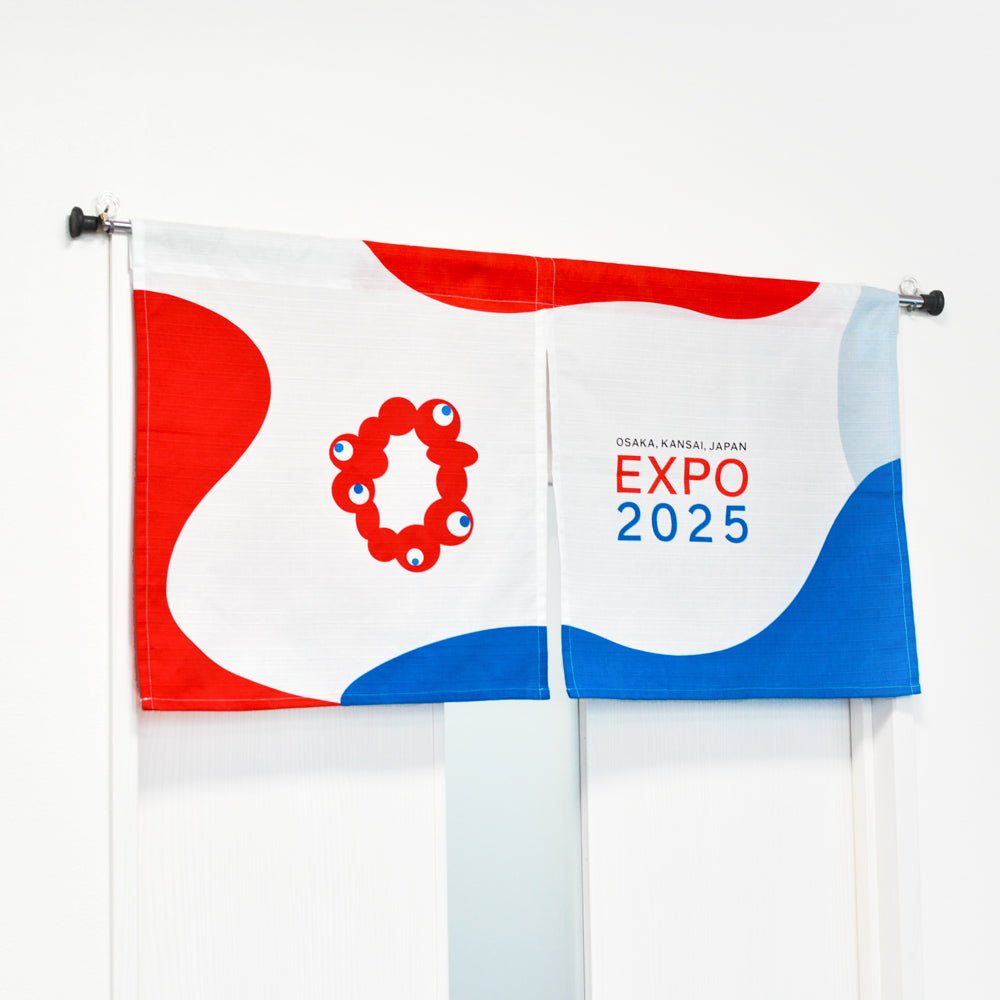 EXPO2025　暖簾（のれん）ロゴマーク