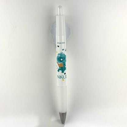 EXPO2025 ミャクミャク＆ジュンク堂書店 ブックカバー柄ボールペン グリーン