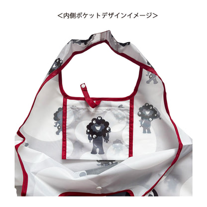 EXPO2025 ミャクミャク ショピングバッグL ドット 黒 SMA/191