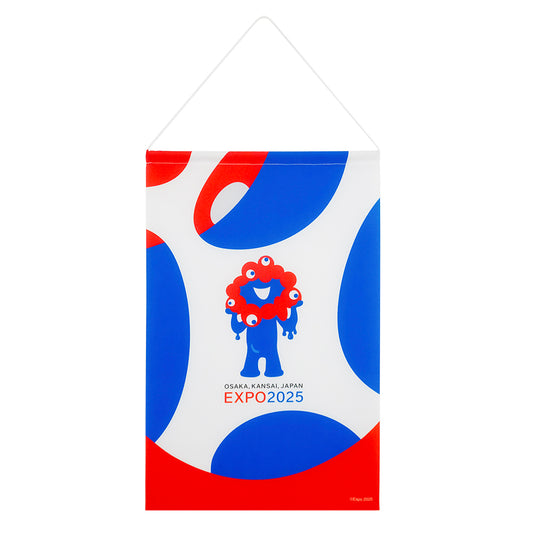 EXPO2025　ミャクミャク　タペストリー　WORLD
