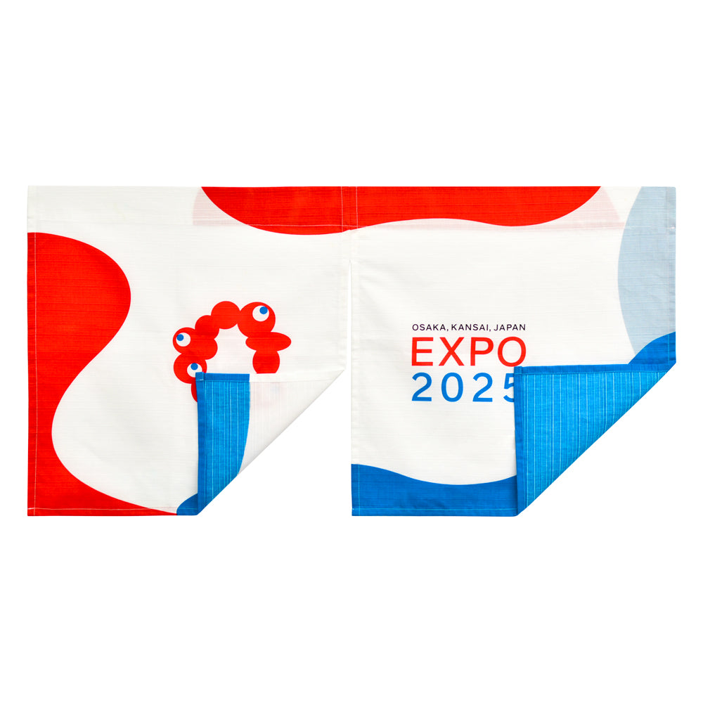 EXPO2025　暖簾（のれん）ロゴマーク