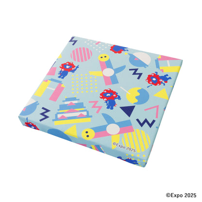 EXPO2025　ミャクミャク　キャンバスジクレー印刷　レトロポップ1　SO号